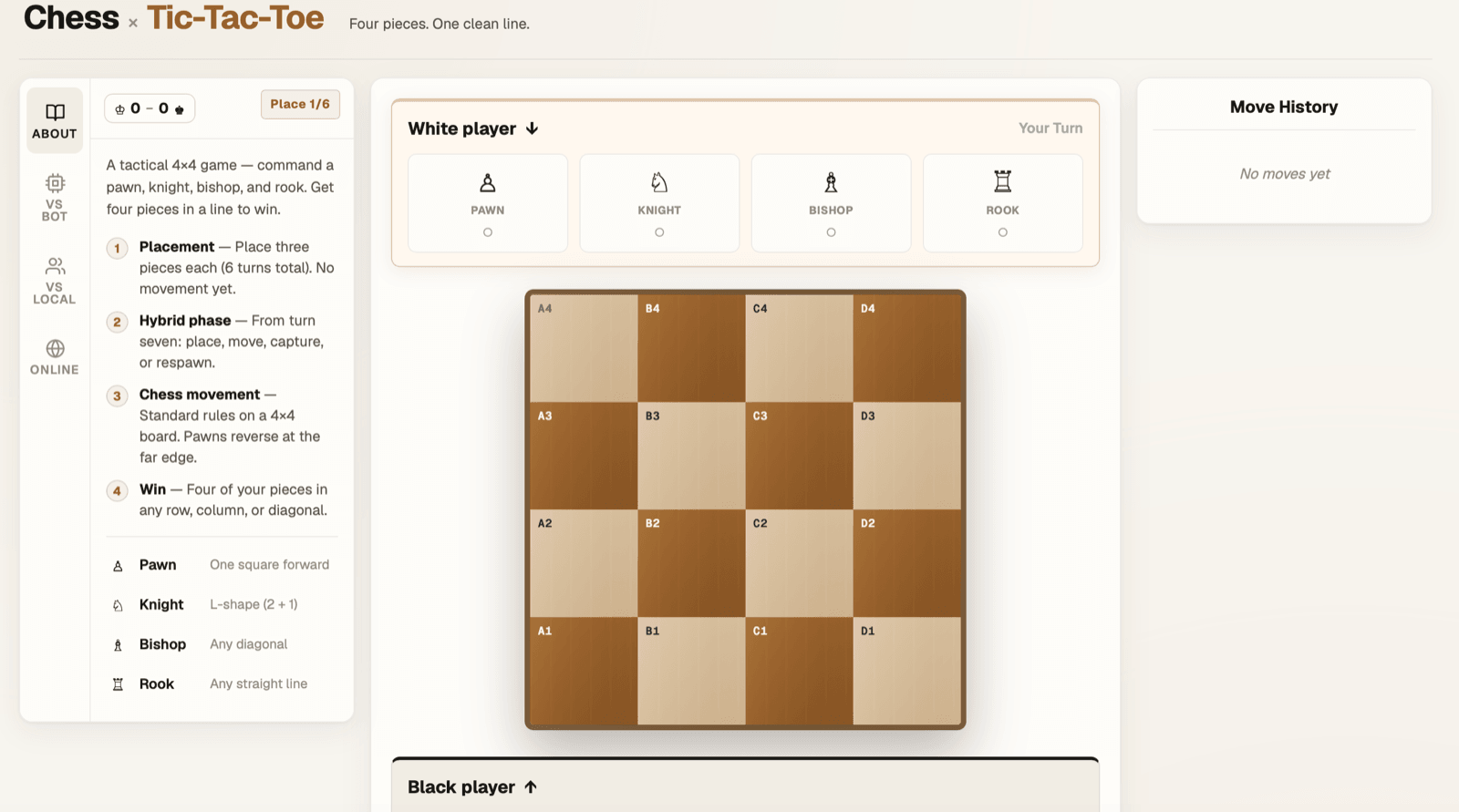 About the game — rules and how to play